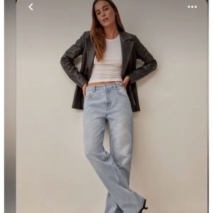 Reformation Casey- Cary Relaxed Straight Jeans